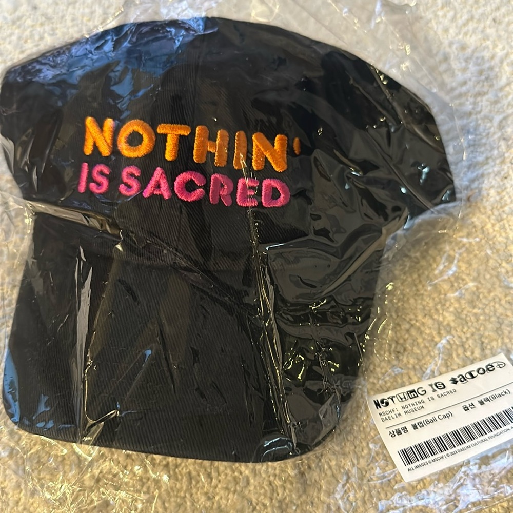 MSCHF Hat Nothing is Sacred Hat